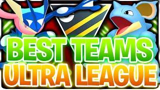The BEST TEAMS with *BUFFED* POKEMON for the Ultra League Delightful Days | GO BATTLE LEAGUE