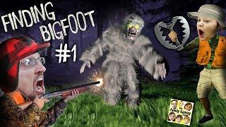 FINDING BIGFOOT GAME!  Caught on Tape by FGTEEV!  Mission: Catch & Trap!! FUNNY GAMEPLAY! #1