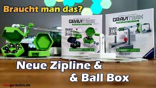 GraviTrax ZIPLINE  Vergleich ALT VS. NEU - Was die neue Seilbahn besser macht  Ball Box