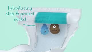 NEW Pampers Pants with “Stop & Protect Poo Pocket” - Leakage Protection