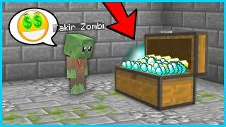 THE POOR ZOMBIE BECOME SO RICH!  - Minecraft