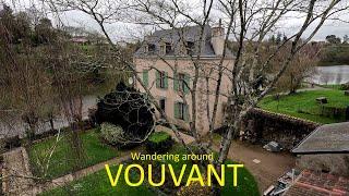 Wandering around Vouvant, Pays de la Loire, France. A tour of this "Les Beaux Villages de France"