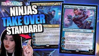 WE'RE SO BACK! Foundations REVIVED Dimir Ninjas! | Standard Ranked MTG Arena