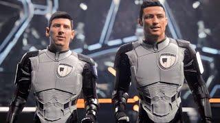 Ronaldo-Messi Earth Team VS Alien Team // Galaxy 11 Football Movie #football #youtube