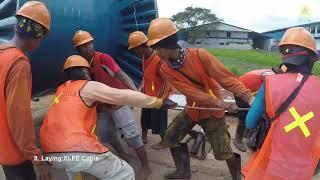 Dokumentasi Proyek  SKTT 150kV Cikupa - Curug PT.PLN (Persero) Regional Jawa Bagian Barat