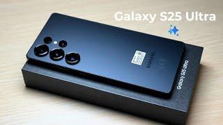 Samsung Galaxy S25 Ultra Titanium Jetblack - Unboxing and Test