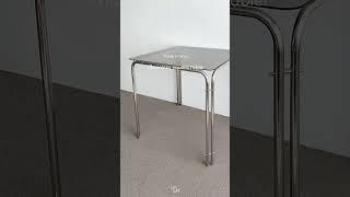 Stainless square table (스테인레스 사각 테이블) 