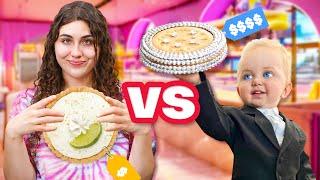 CHEAP cookies vs. EXPENSIVE cookies...ONE YEAR OLD JUDGES 