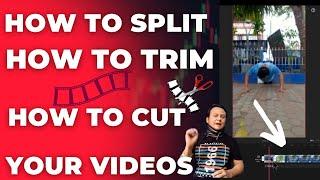 how to cut trim split video ! video guru app tutorial ! video guru app se video editing kaise kre?