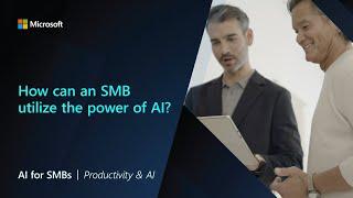 How can an SMB utilize the power of AI?