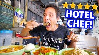 5 Star MARRIOTT HOTEL Chef Cooks STREET FOOD!!   Crispy Garlic Squid - Out Of This World!!