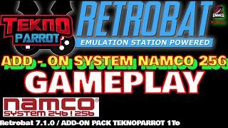 ️RETROBAT 7.1.0 [ ADD-ON  TEKNOPARROT ] - JEUX NAMCO 256 | SYSTEM NAMCO 256 |️ + 6 JEUX