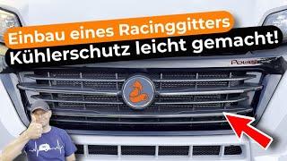 Insekten- und Steinschlagschutz beim Fiat Ducato - Kühlerschutz leicht gemacht!