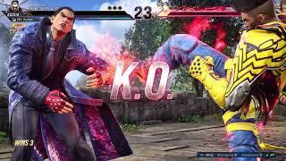 Tekken 8 Kazuya vs David Martinez