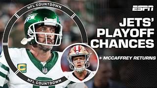 Rex Ryan on IMPACT of McCaffrey’s RETURN + Can the Jets get back in the playoff mix? | NFL Countdown