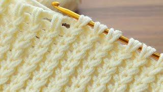 Wow....!!!  A legendary Tunisian crochet Very easy Tunisian crochet pattern #tunisiancrochet