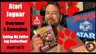 BCB #57 - Atari Jaguar - Overview & Gameplay - Rating My Entire Jag Game Collection! (Part 1 of 2)