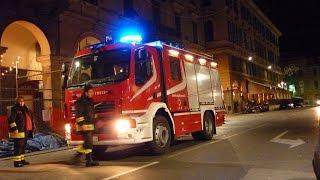 Vigili Del Fuoco arrivano su incendio appartamento - Pompieri in azione[intervento in diretta]