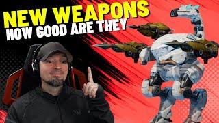 War Robots Spike Needle Stake Review and Fun Scorpion Build.