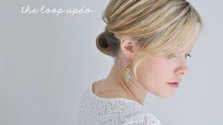 The Loop Updo Hair Tutorial