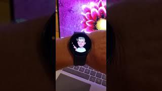 Samsung Galaxy Watch4 Cute Animation When You Get a New Notification! ⌚