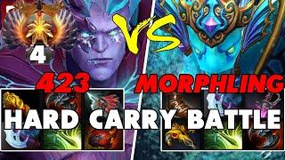 423 (TERRORBLADE) vs HARD CARRY (MORPHLING) - Epic Battle Of Hard Carry Dota 2 Players - Z Dota 2