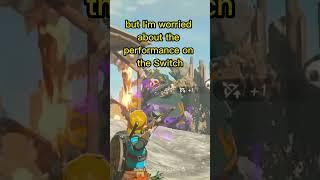 It's SOO LAGGY!! #lag #nintendo #legendofzelda #totk #tearsofthekingdom #botw #gaming #switch #link