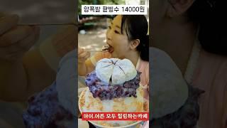 양폭발가득 옛날팥빙수에 아이.어른 모두 힐링하는카페 #창원맛집#창원아이랑#창원북면카페#와니와니