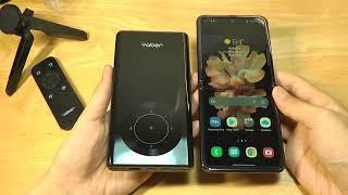 Yaber Pico T1 Reviewed by OSReviews - World's Slimmest DLP Pocket Projector  Smartphone Design