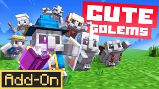 Cute Golems | Minecraft Marketplace Addon | Showcase