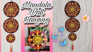 Easy Dot mandala wall hanging | Dot Mandala Art for beginners | Dot Mandala