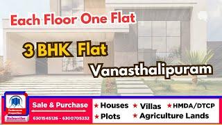 3 BHK Flat For Sale in Vanasthalipuram || 𝗛𝘆𝗱𝗲𝗿𝗮𝗯𝗮𝗱 || 1800 Sft Flat || Padmasree Properties