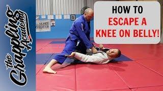 How To Escape The Knee On Belly!