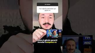 Ayt coğrafya için geç mi? TYT coğrafya bitmeden AYT coğrafyaya geçilir mi?