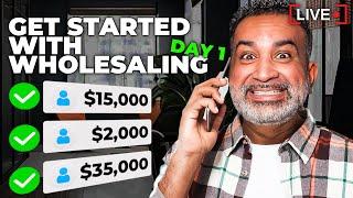 Get Started Wholesaling Real Estate Direct to Seller!  with Jamil Damji