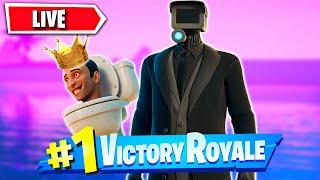 SKIBIDI FORTNITE WITH W RIZZ (LIVE)