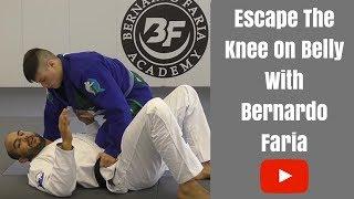 Knee on Belly Escape by Bernardo Faria