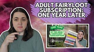 one MORE year of the adult fairyloot subscription! || how do my feelings compare to last year?