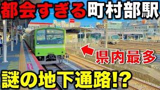 【全国屈指の町村部駅⁉︎】どう考えても最強すぎる“県内最多の乗降客数を誇る”衝撃のターミナル駅 JR西日本/大和路線/近鉄