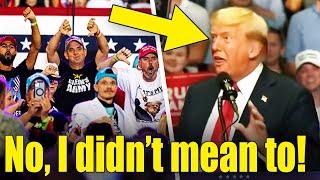 Fans FREAK OUT on Trump as ALL HELL BREAKS LOOSE at Rally!