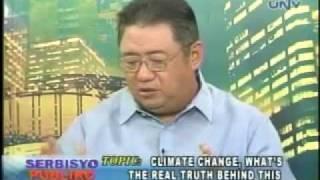 Interview at UNTV's 'Serbisyo Publiko' — Butch Valdes on Climate Change Part 1 of 2