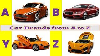 Car Name | Car brand | Car Brand Name A to Z | Car Logo | ABC Car Name | Kubo Fun & Learn Classes