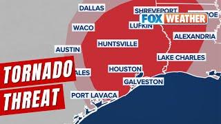 Severe Weather Threat Targets Houston On Thursday