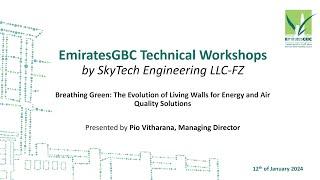 Skytech Technical Workshop for Emirates Green Building Council's Members