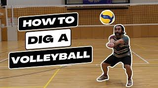 How to Dig a Volleyball