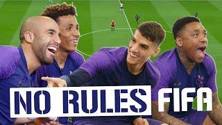 NO RULES FIFA! Lucas Moura & Gedson Fernandes v Steven Bergwijn and Erik Lamela!