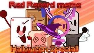 Red Record meme || Halloween Special  || (( MY CHARACTERS ))