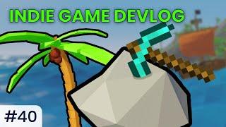 Blocking, Resource Harvesting & Planning the Gameplay Loop | Indie Game Devlog #40