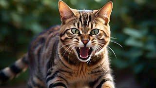 Angry Cat Sound Effect Meow | Cats Fighting Sound Effects | Angry Cat Sounds To Attract Cats