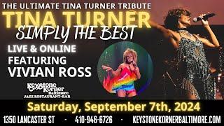 “Let's Stay Together” - Tina Turner Tribute featuring Vivian Ross (2024)